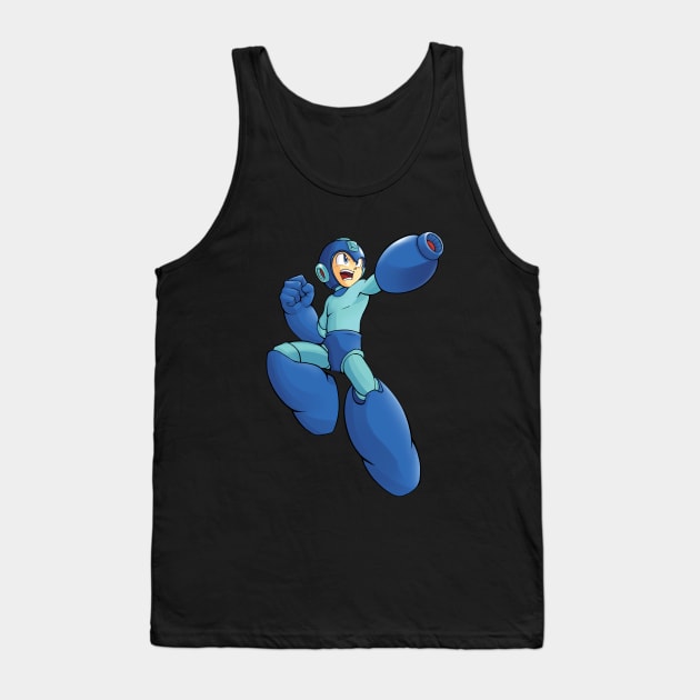 Mega Man Tank Top by andrewvado